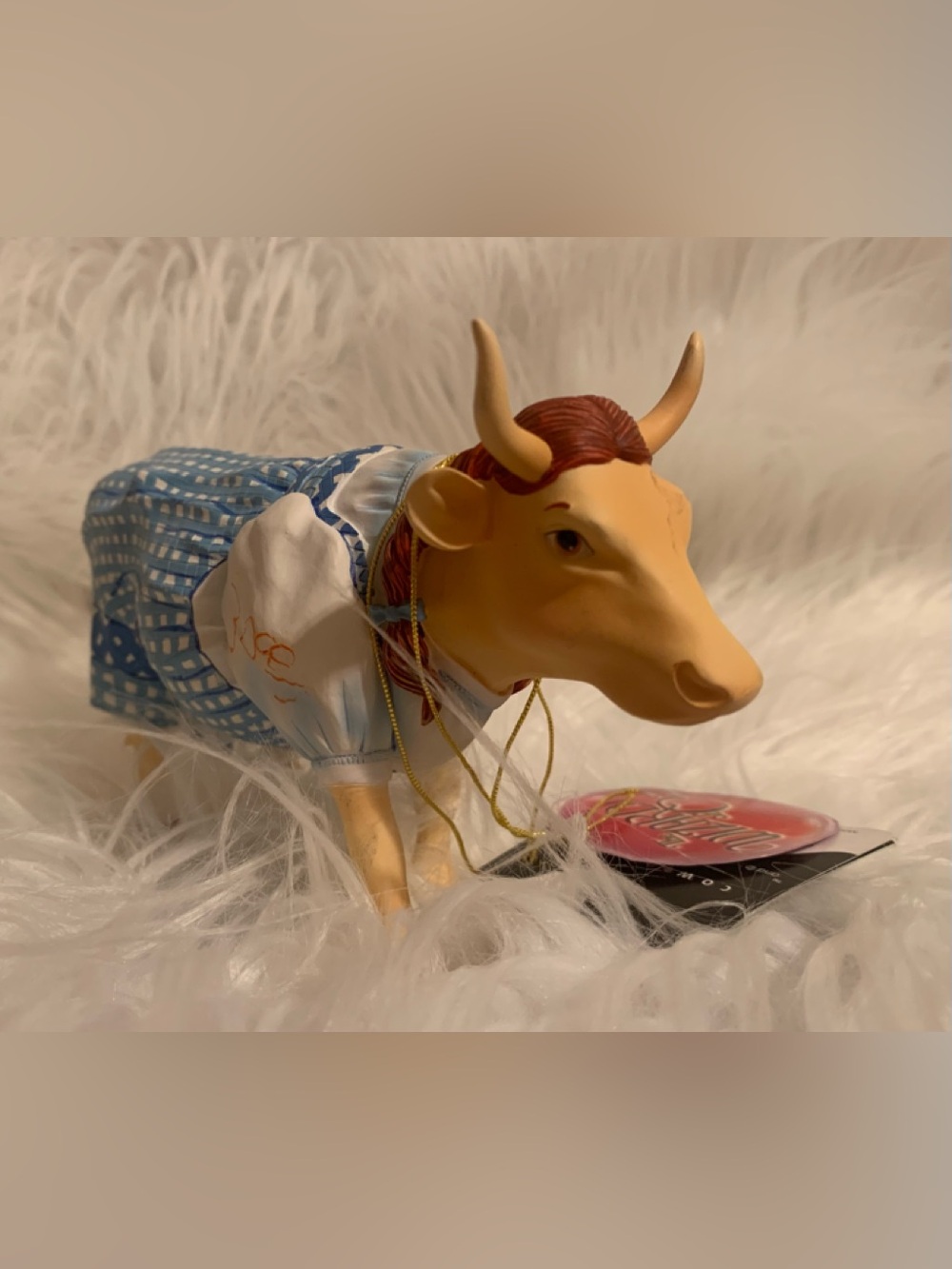COW PARADE collectible “Dorothy” Wizard of Oz figurine NWT model # 7241